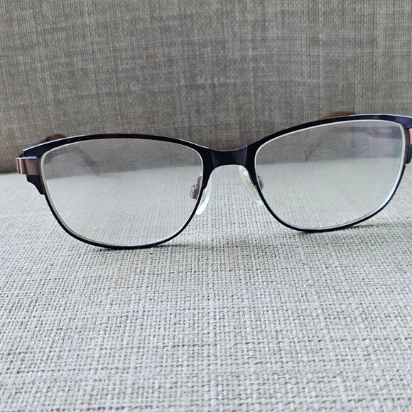 Isaac Mizrahi New York Women Eyeglasses Frame Brown/Purple Tone Glasses 52[]15 main image 7
